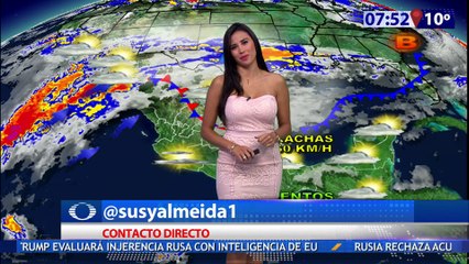 Susana Almeida Pronostico del Tiempo 30 de Diciembre de 2016