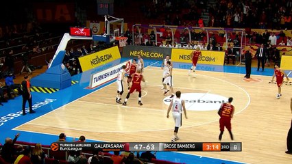 Basket - Euroligue (H) : Bamberg déroule contre Galatasaray