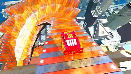 Disney cars Lightning McQueen & Dinoco King 43 Marvel Spiderman & Black Panther Rhymes