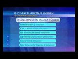 İş ve Sosyal Güvenlik Hukuku 2 - İş İlişkisinin Kurulması - Açık Sınıf