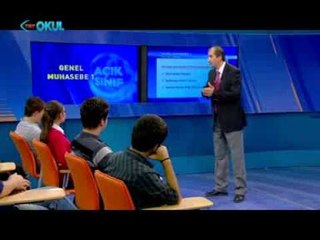 Genel Muhasebe 1 / 8.Bölüm - AÖF