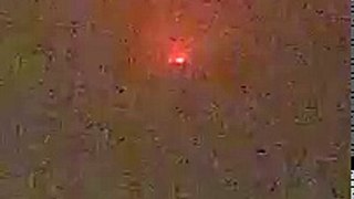 Couple going to dinner spots strange UFO in Melville, NY, USA on December 26, 2016.