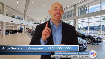 Auto Dealership - Compelling and Affordable Video Commercial - Car Dealership Male Spokesperson