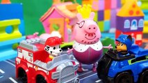 Щенячий патруль и Свинка Пеппа мультфильм игрушки Paw patrol Peppa pig