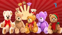 TEDDY BEAR Finger Family Cartoon Animation Nursery Rhymes For Children