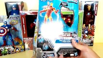 Captain america vs iron man toys | Iron man battle master Captain america | Mighty battle Iron man