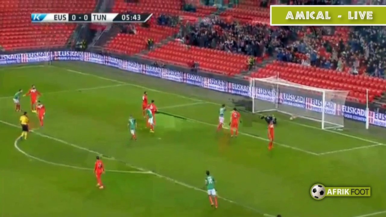 Pays Basque vs Tunisie (3-1) - Match amical