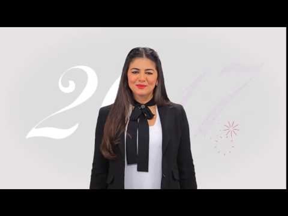 رانيا الجزار تهنيء مشاهدي سي بي سي سفره بقدوم العام الجديد 2017