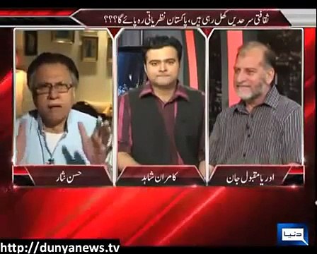 Hot Debate Between Journalist Hassan Nisaar and Orya Maqbool Jaan
