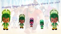 HD Wreck It Ralph  Finger Family Song Daddy Finger Nursery Rhymes