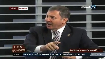 Kanal 5 Son Gündem Programı “Kimse Humeyni'ye özenmesin. Kimse Saddam'a özenmesin. Kimse Hitlere özenmesin”