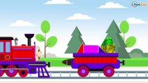 Trenes Para Niños | El Tren | Dibujos animados Educativos | Caricaturas de Trenes
