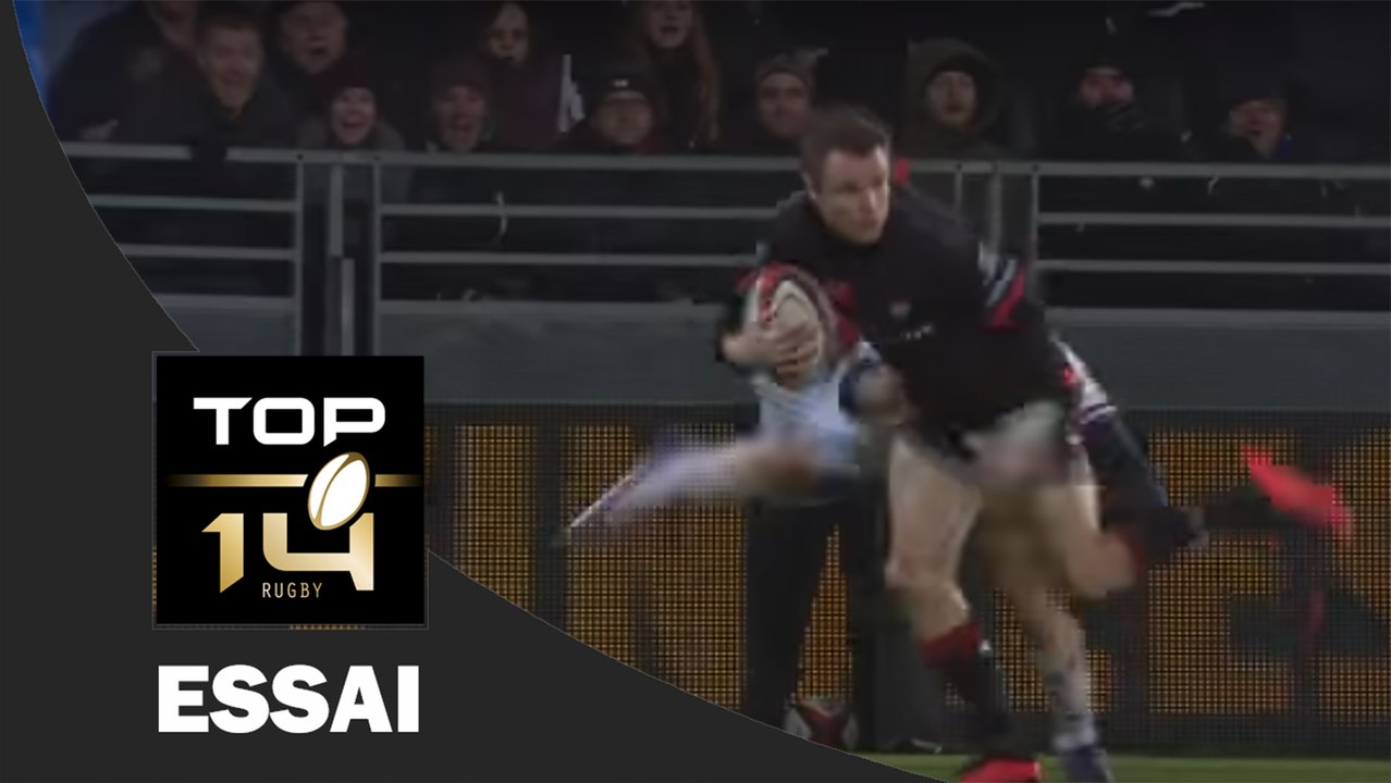 TOP 14 ‐ Essai Toby ARNOLD (LOU) – Lyon-Bordeaux-Bègles – J15 – Saison 2016/2017