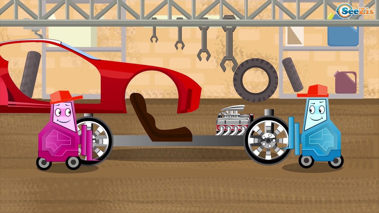 Videos de coches - Coche de Policía Para Niños - Carros infantiles - Carritos para niños