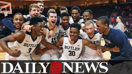 The Butler men's basketball team had a rough flight out of LaGuardia after losing to St. John's.