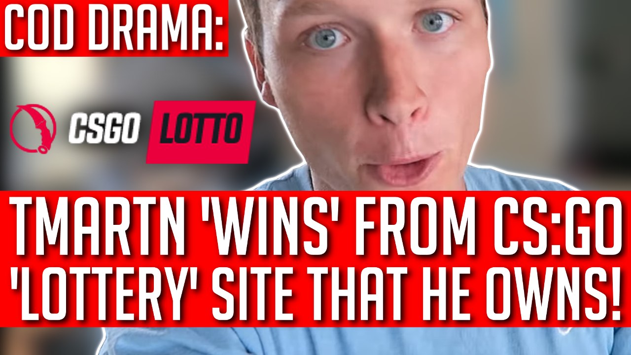 TMARTN OWNS CS:GO 'LOTTERY' SITE THAT HE MAKES VIDEOS WINNING FROM! (YOUTUBE NEWS)