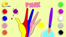 Learn Colors with Body Paint - Colours to Kids Children Toddlers Baby Play Videos - Learning Videos