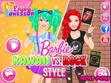 BARBIE ESTILO KAWAII VS ESTILO ROCKERO! - BARBIE KAWAII VS ROCK STYLE!