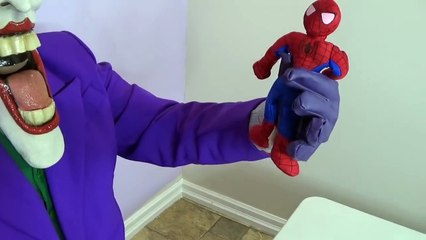 PINK SPIDERGIRL VS T-REX VS JOKER SUPERHERO FUN IN REAL LIFE IRL MOVIE