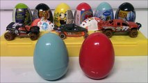 Open 2 Hot Wheels Car Surprise Eggs | HOT WHEELS TOY CARS
