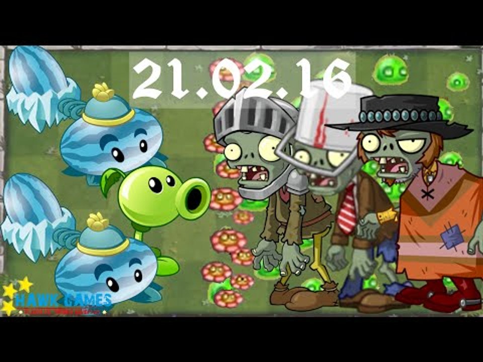Plants vs. Zombies 2 - Modern Day Piñata Party (February, 21 2016) [4K 60FPS]