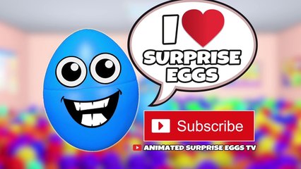 Wheels On The Bus Part 6 Compilation of Nursery Rhymes by Animated Surprise Eggs