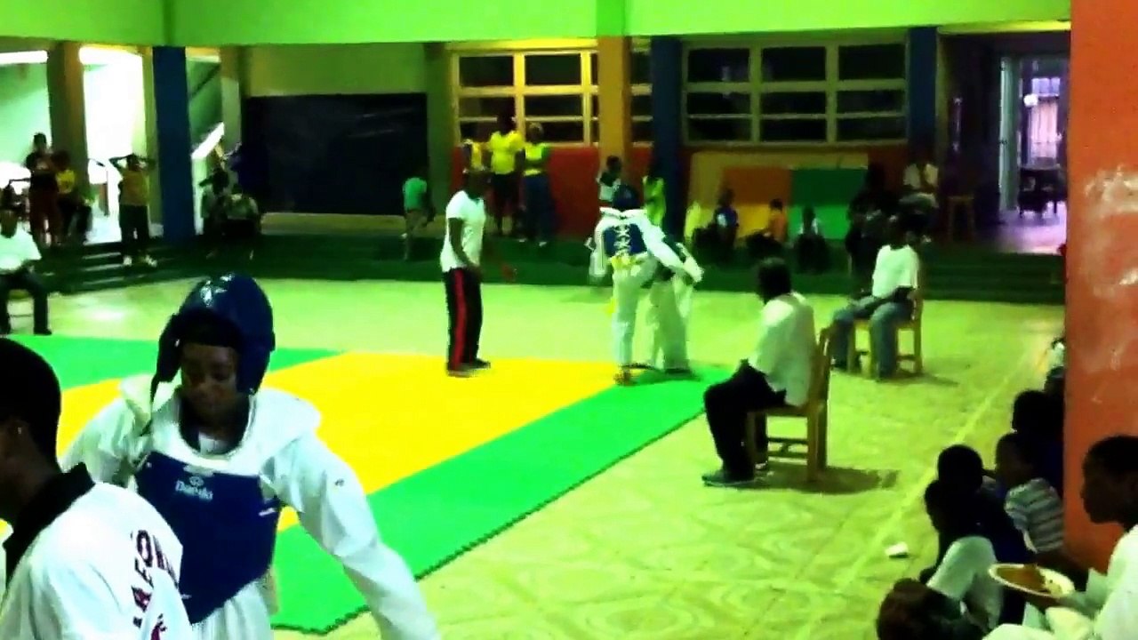 Insane Taekwondo Fighting Skills by a Woman?