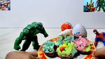 Spider-man against The Incredible Hulk for Kinder Surprise Eggs Cake Spiderman and Hulk love cakes