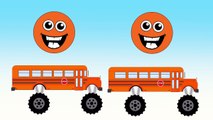 Surprise Eggs Learn Colors | Counting Monster Truck School Buses | Numbers for Kids Toddlers Babies