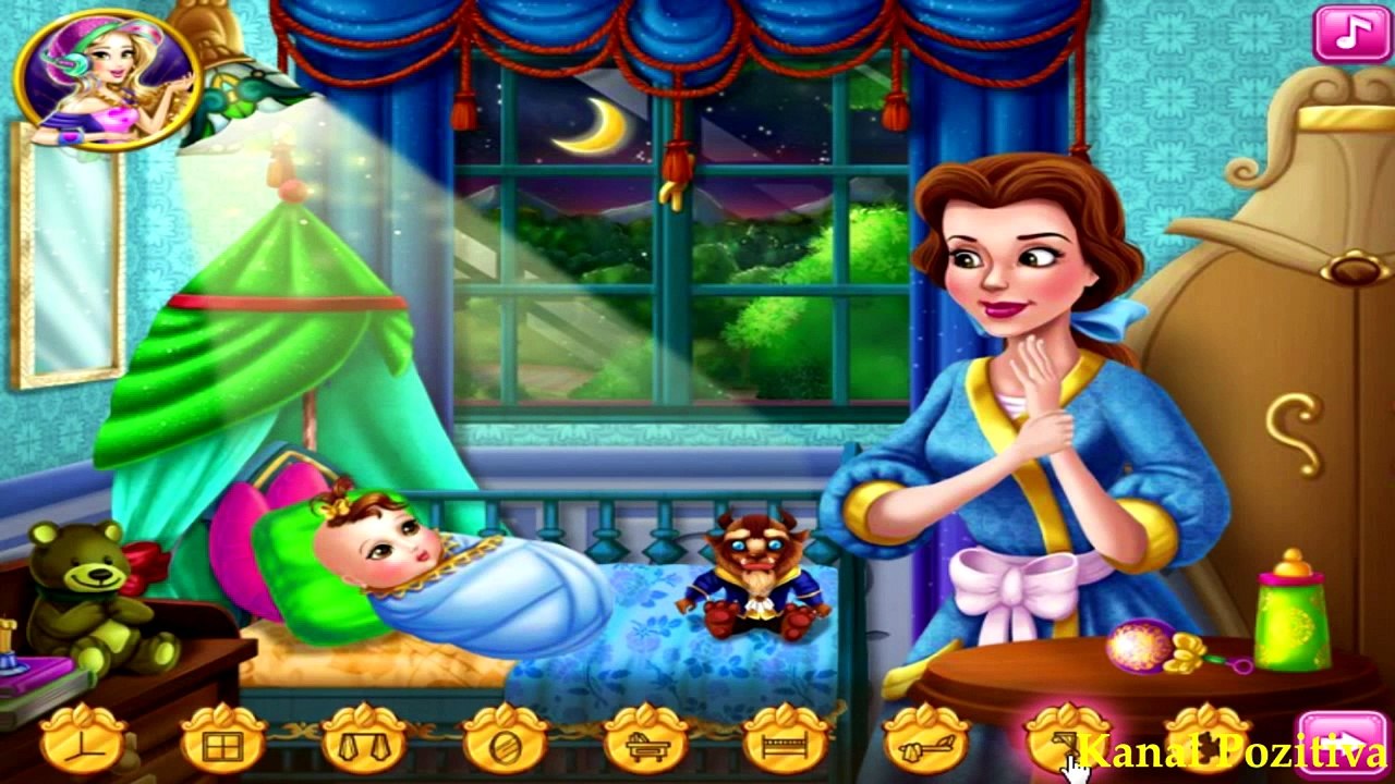 Elsa Mommy Birth , Belle Baby Feeding, Rapunzel Mommy Birth Games For Kids