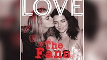 Cara Delevingne Sweetly Kisses Kendall Jenner