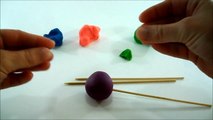 Play-Doh Chupetines Bolita Espacial Hazlo tu mismo lollipops plastilina