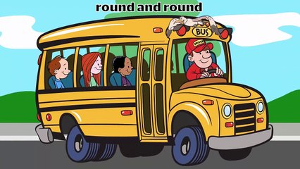 Wheels on the Bus Go Round and Round - Popular Children's Song - Kids Song by The Learning Station