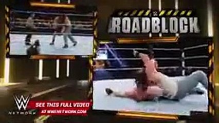 Télécharger la video: WWE Brock Lesnar vs Bray Wyatt & Luke Harper 2 on 1 Handicap Match WWE Roadblock 2016