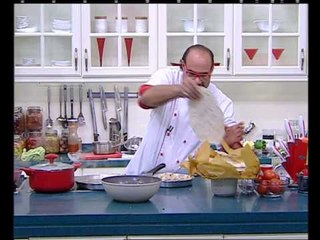 ريش بحشو الفريك مع الفاصوليا البيضاء - ممبار بحشو الحمص | الشيف حلقة كامله