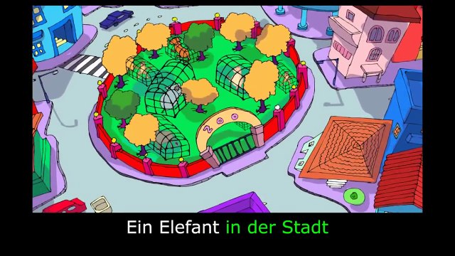 Rosa Goes to the City- Learn German with subtitles - Story for Children 'BookBox.com'