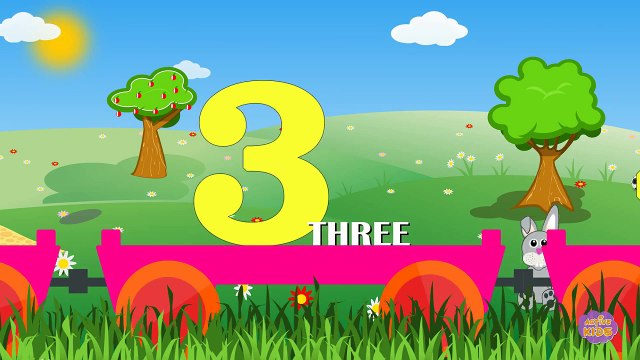 Learn Numbers With Number Train Learning Numbers Video For Kids & Childrens