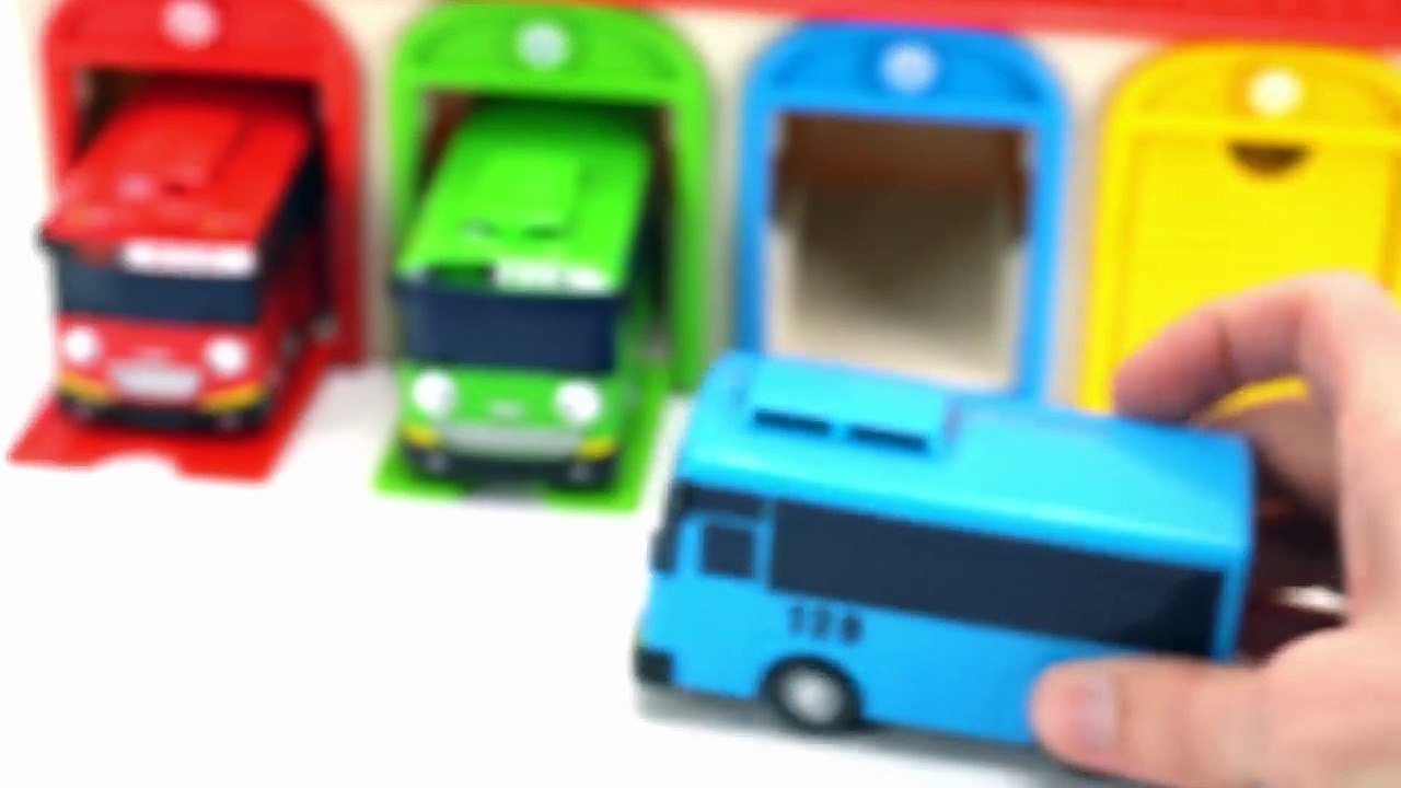 Best Learning Video for Kids- Learn Colors & Counting Tayo the Little Bus Depot and Surprise Toys!