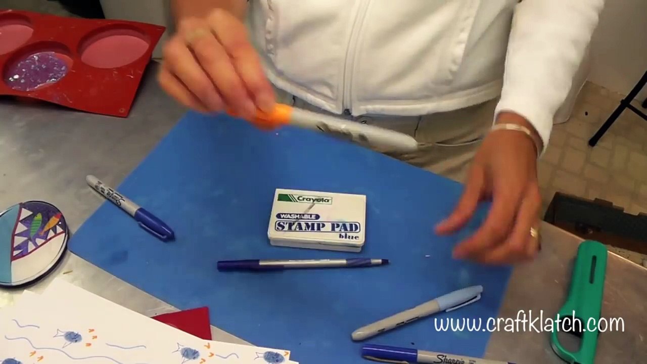 Easy Fingerprint Shark Artwork for Kids!