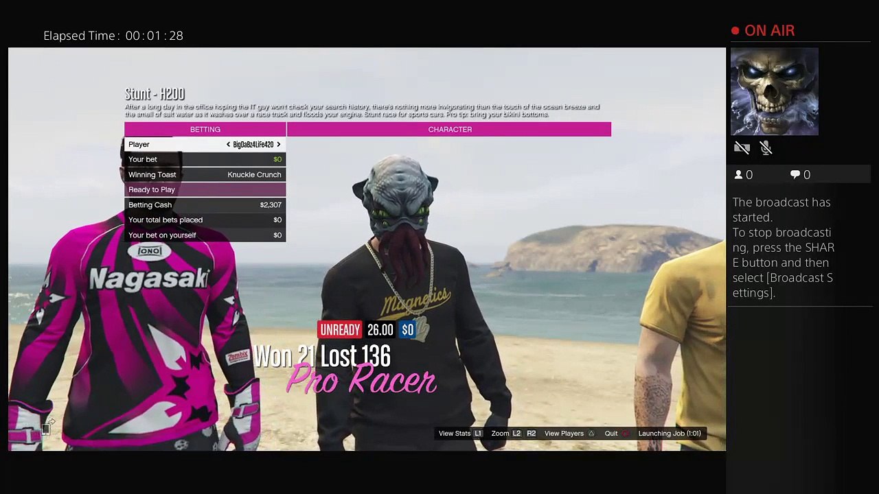 BigDaBz420's Live PS4 Broadcasting