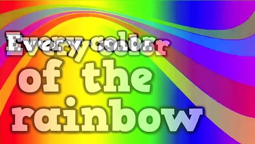 COLOR WORDS RAP (song for kids about spelling color words) - Video