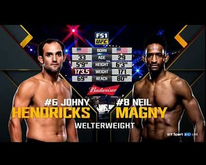 Neil Magny vs Johny Hendricks - Full Fight