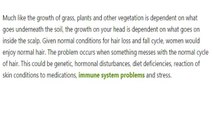 The Possible Causes of Hair Loss in Women