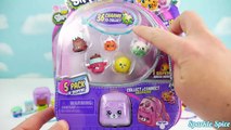 Shopkins Season 5 Limited Edition Hunt in New 5 Packs with Surprise Blind Bag and Charms