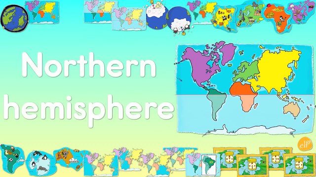 Earth Vocabulary and Geography Chant for Kids by ELF Learning