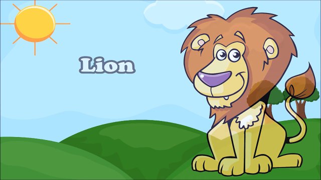 Animals for Kids - Learn Names of Animals for Children Kids Learning Videos