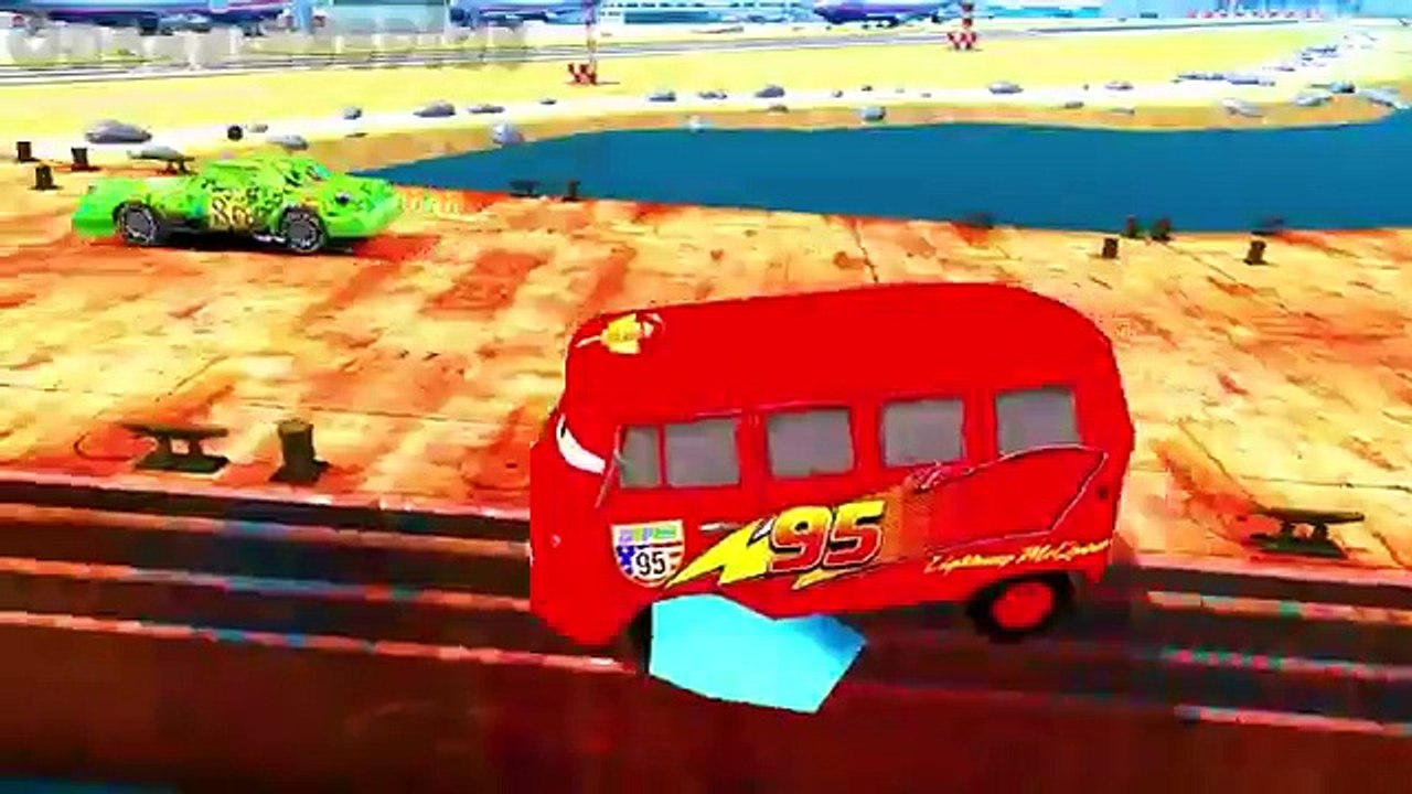 Disney PIXAR cars For Kids Fillmore & Chick Hicks Frozen Elsa & Anna Nursery Rhymes Childrens Songs