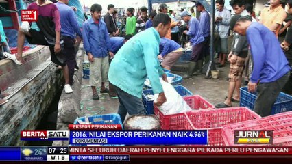 Nilai Ekspor Perikanan Sepanjang 2016 Capai US$ 3,78 Miliar