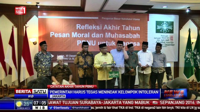PBNU: Penegakan Hukum Setahun Ini Belum Berwibawa