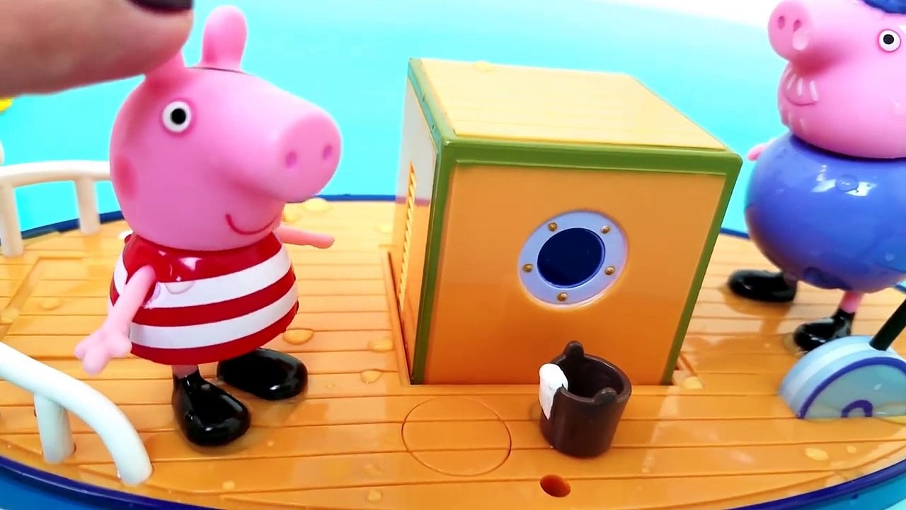 Learn Sea Animals Names Kids Children Toddler Video Toy Fun Shark Attack Bite Pirate Ship Peppa Pig